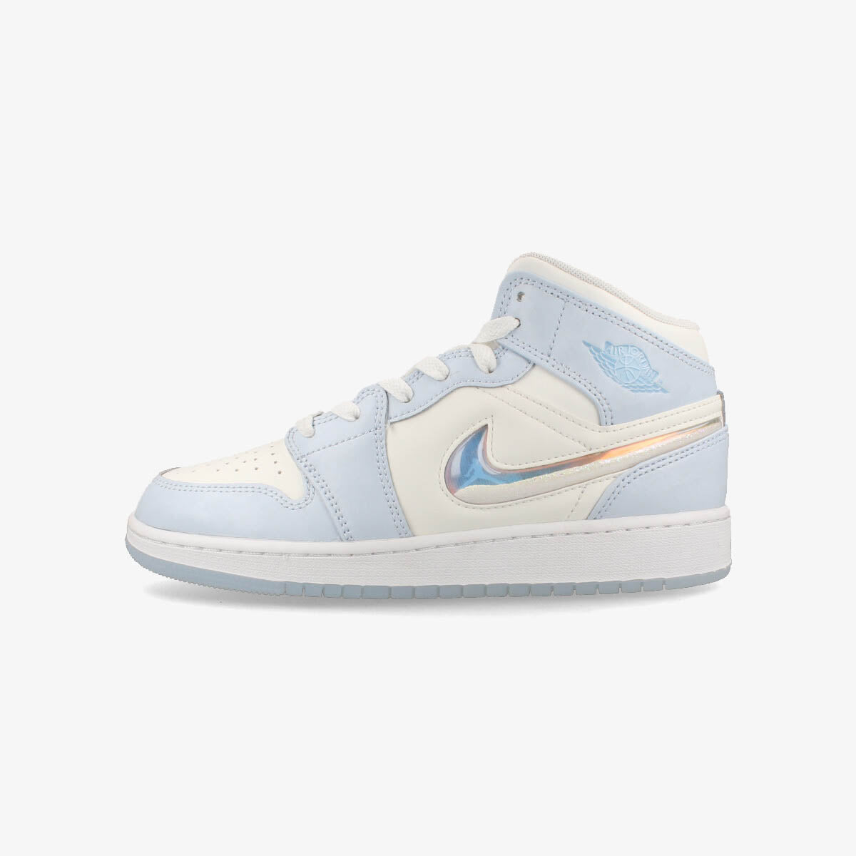 NIKE AIR JORDAN 1 MID SE GS -GLITTER SWOOSH-