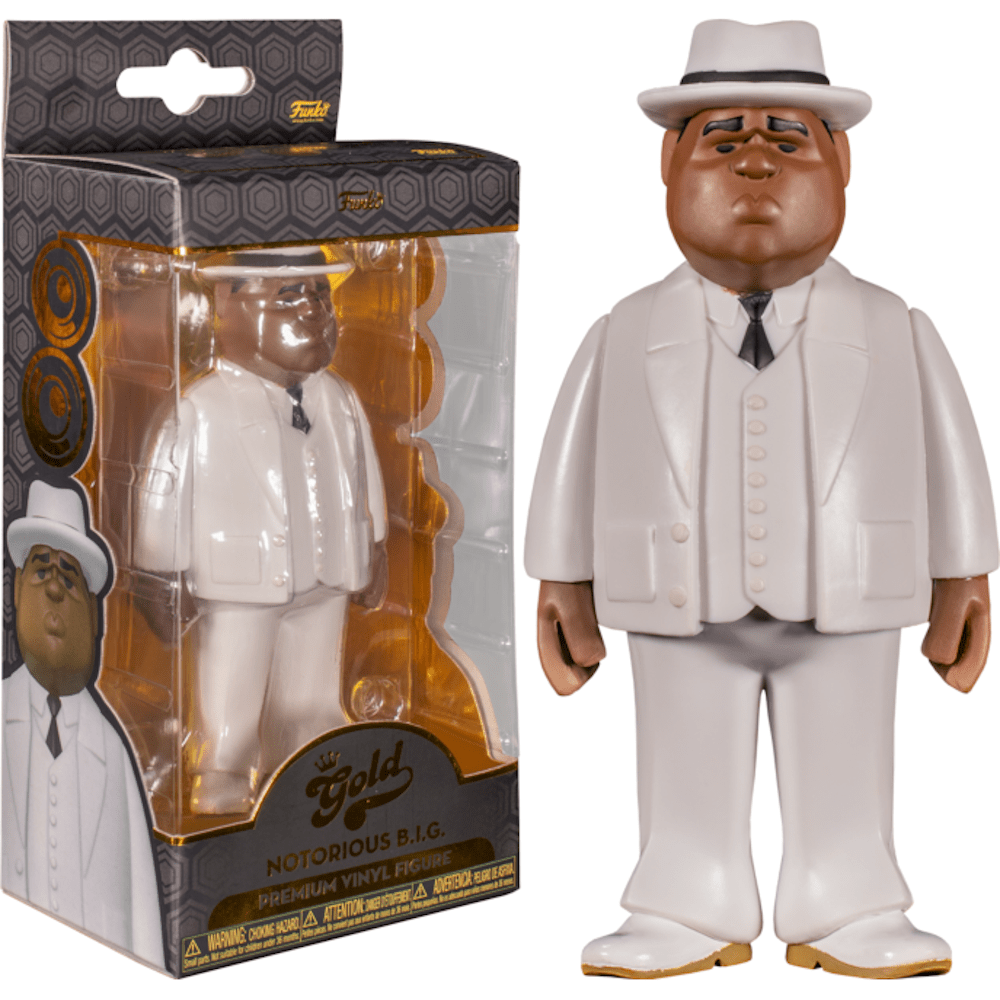 Funko 5" Gold Premium Vinyl Notorious BIG White Suit