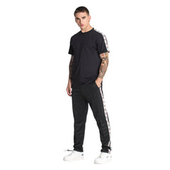 Gianni Kavanagh Retro Tape Tee - Black