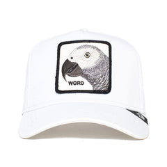 Goorin Bros Platinum Word Trucker Snapback - White