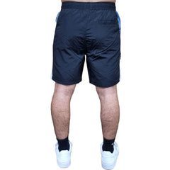Henleys Panel Swim Short - Black / Blue
