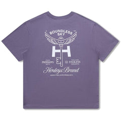 Henleys Boundless Sky Tee - Faded Slate