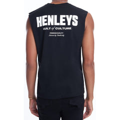 Henleys Culture Muscle - Black / White