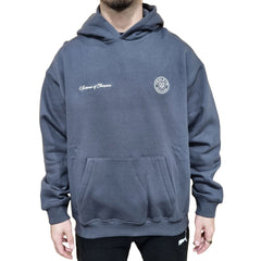 Henleys Signet Hooded Sweater - Coal