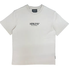 Henleys Solid Honour Tee - Porcelain