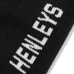 Henleys Classic Invisible Socks 4 Pack - Black