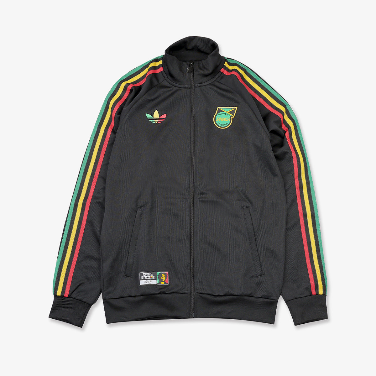 adidas JAMAICA NATIONAL TEAM TRACK TOP × BOB MARLEY