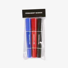 KICKS LAB. PERMANENT MARKER HI-MCKEE 3COLOR SET