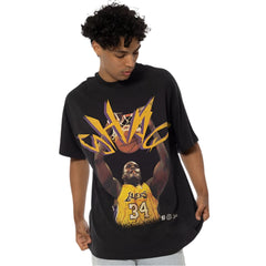 Mitchell & Ness Blaze Tee Lakers O'Neill - Faded Black
