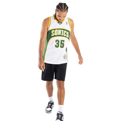 Mitchell & Ness Swingman Jersey Seattle Supersonics Kevin Durant Home 07/08  - White