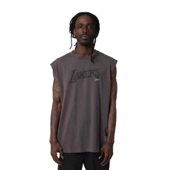 Mitchell & Ness Team IP Muscle Tee Los Angeles Lakers - Faded Slate