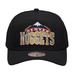 Mitchell & Ness Evergreen Team Pro Pinch Snapback Denver Nuggets - Black