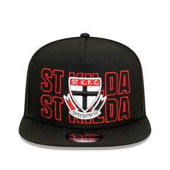 New Era 9FIFTY Neon Lights A-Frame Snapback St Kilda Saints - Black