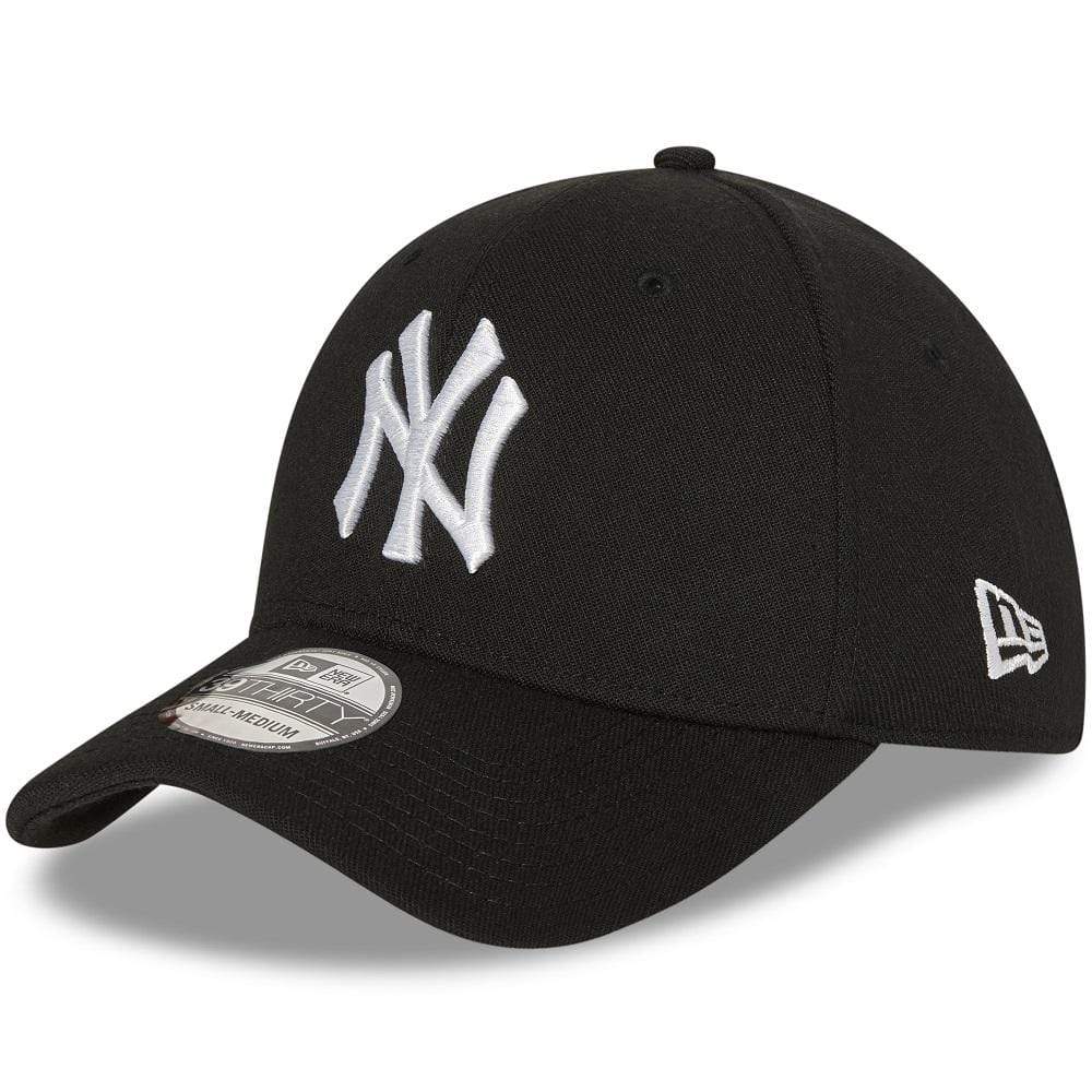 New Era 39THIRTY Fitted Cap New York Yankees - Black / White