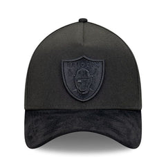 New Era 39THIRTY Premium Luxe A-Frame Stretch Fit Cap Las Vegas Raiders - Black