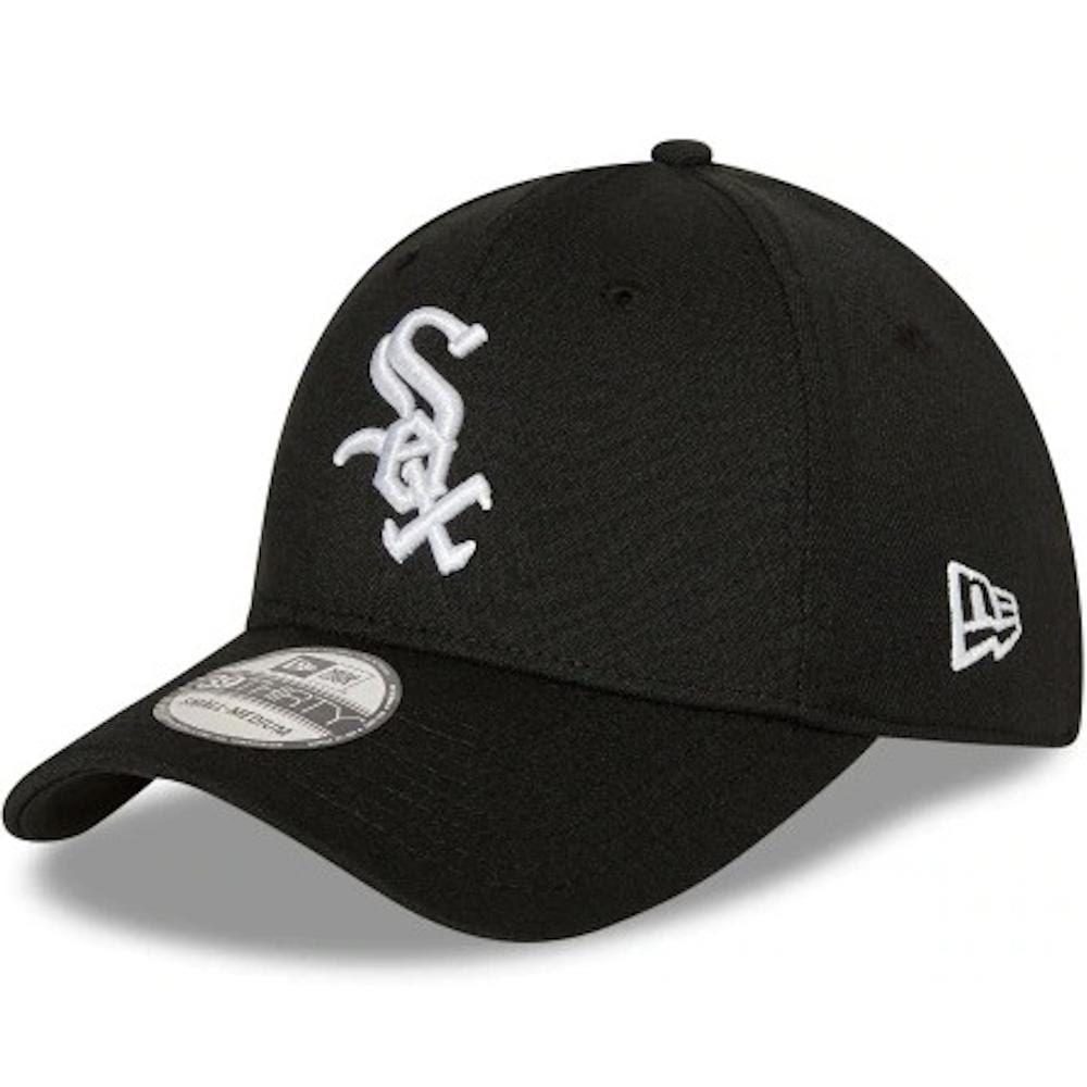 New Era 39THIRTY Stretch Fit Cap Chicago White Sox - Black