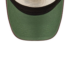 New Era 9FORTY 2-Tone Paisley A-Frame Snapback Los Angeles Dodgers - Chrome White / Maroon