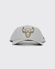 New Era 9FORTY A-Frame Snapback Chicago Bulls - Silver / Olive / Stone