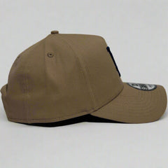New Era 9FORTY A-Frame Snapback Los Angeles Dodgers - Camel / Blue
