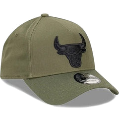 New Era 9FORTY Evergreen A-Frame Snapback Chicago Bulls - New Olive / Black