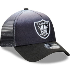 New Era 9FORTY Higher Fade A-Frame Trucker Snapback  Las Vegas Raiders - Black