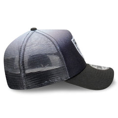 New Era 9FORTY Higher Fade A-Frame Trucker Snapback  Las Vegas Raiders - Black