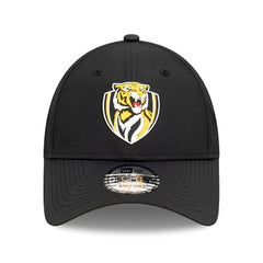New Era 9FORTY Rubber Prolite Strapback Richmond Tigers - Black