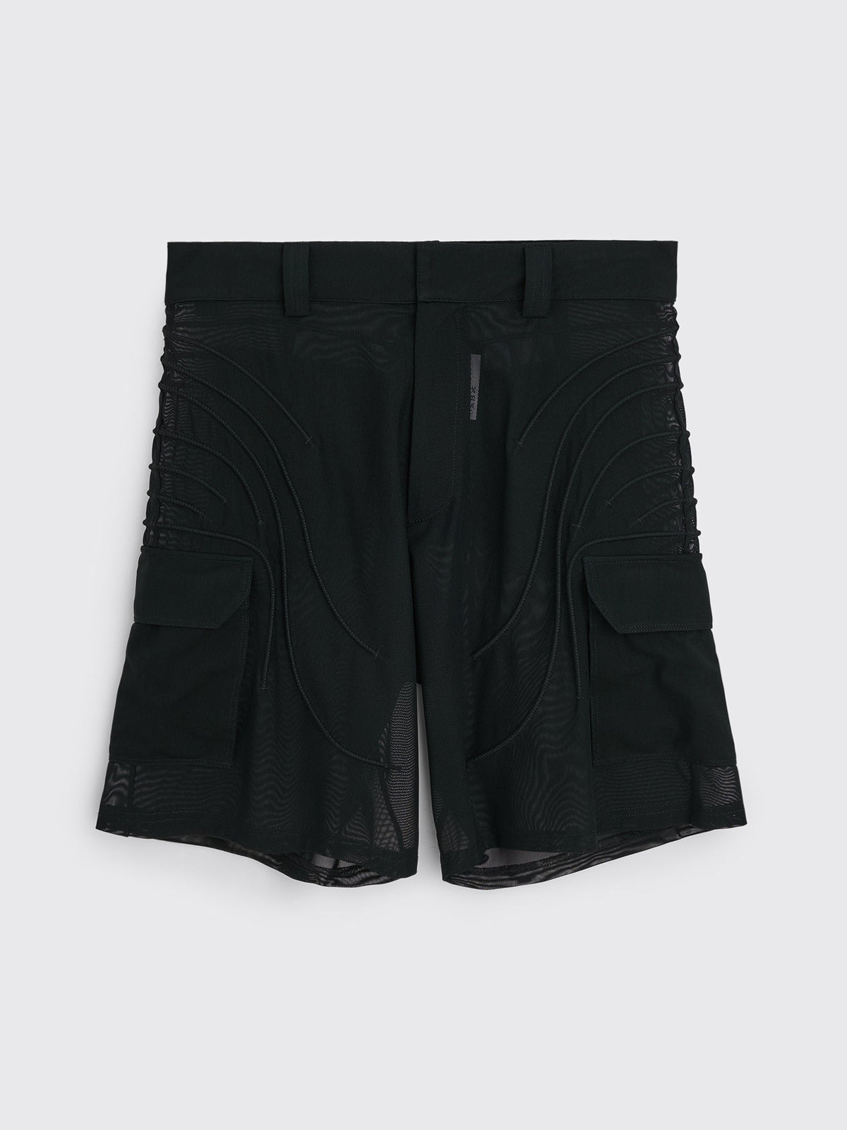 Olly Shinder Veins Utility Shorts Black