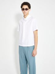 Olly Shinder Vanishing Tie Shirt White
