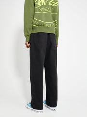 Stüssy Washed Canvas Big Ol’ Jeans Black