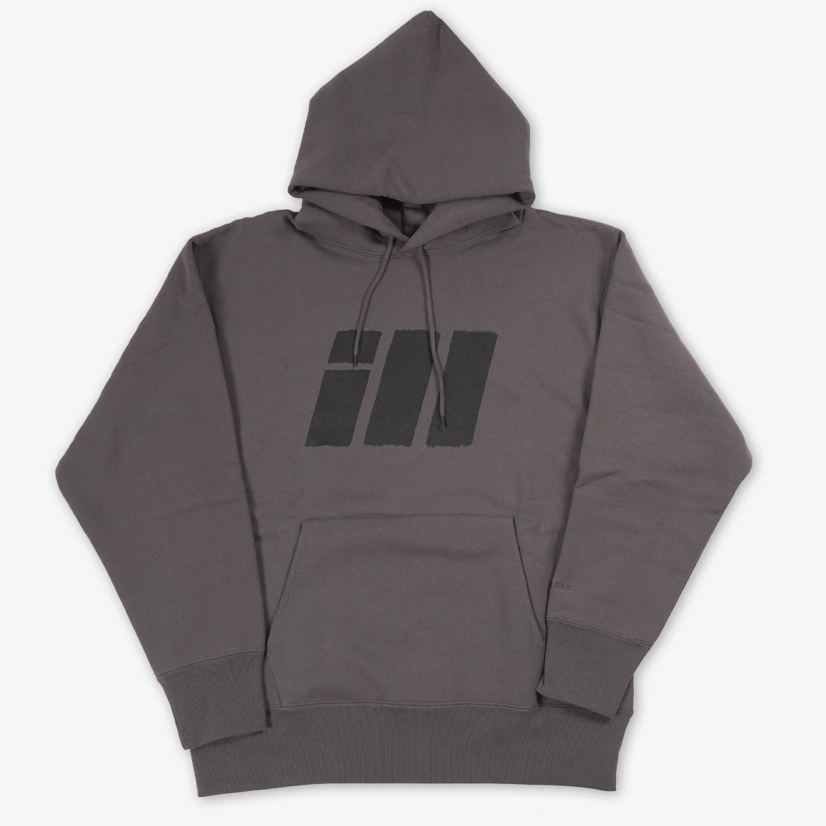 ill LOGO PRINT PULLOVER HOODED SWEATSHIRT