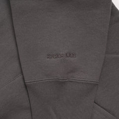ill LOGO PRINT PULLOVER HOODED SWEATSHIRT